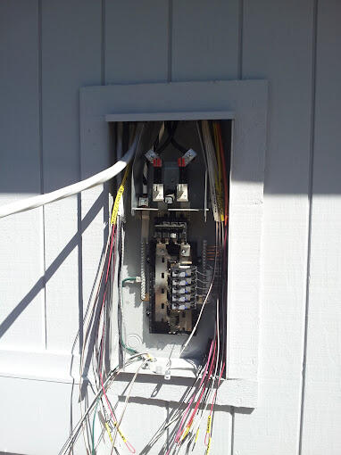 electrical panel installation